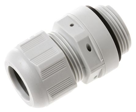WISKA - 10100666 - IP69K ɫ  ¹̶ͷ ESVG 25 GRY, 9mm  17mmֱ, -40C+100C, M25		