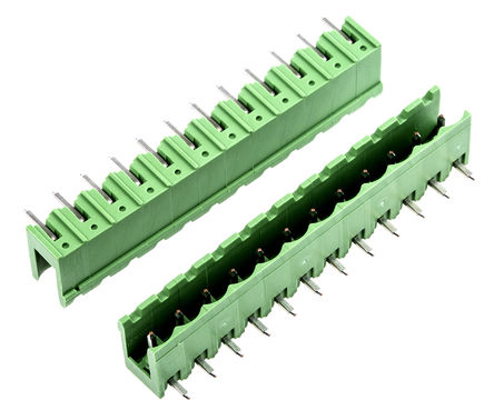 TE Connectivity - 1-282815-2 - TE Connectivity Buchanan ϵ 5.08mm ھ 12 · ֱ PCB  1-282815-2, ͨ, Ӷ˽		