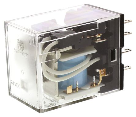 Omron - MY4 DC24 - Omron MY4 DC24 4 ˫ ʽ Ǳ̵, 5 A, 24V dc		