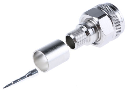 Telegartner - J01020A0127 - Telegartner J01020A0127 50 ֱ °װ N ͽͷ, ͷ, ѹӶ˽, 0  11GHz, 2.7/7.25, LMR400		