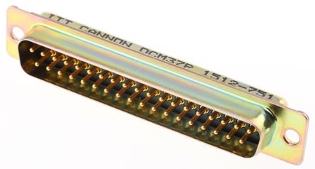 ITT Cannon - DCM-37P - ITT Cannon D*M ϵ DB37 37 · 尲װ  D-sub  ͷ 053514-0017, 7.5A		