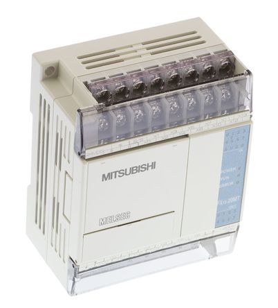 Mitsubishi - FX1S-20MT-DSS - Mitsubishi FX1S ϵ PLC CPU FX1S-20MT-DSS, 2000 , 20 I/O ˿, DIN찲װ, 24 V ֱ		