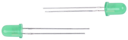 Kingbright - L-7113GD - Kingbright ɫ (568 nm ) LED L-7113GD, 2.5 V, 30 mcd, 30ӽ 5mm (T-1 3/4) ͨ		