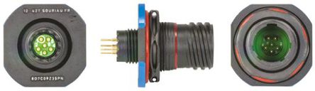 Souriau - 8D7C09Z35PN - Souriau 8D ϵ 6· 尲װ    8D7C09Z35PN, о, ǳߴ09, MIL-DTL-38999		