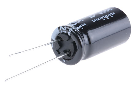 Nichicon - UVY1E222MHD - Nichicon VY ϵ 25 V 2200F ͨ  UVY1E222MHD, 20%ݲ, +105C, 5101-4װ		