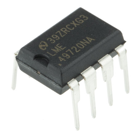 Texas Instruments - LME49720NA/NOPB - Texas Instruments LME49720NA/NOPB ˫ Ƶ Ŵ, 55MHz, , 8 PDIPװ		