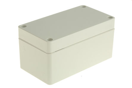 Hammond - 1554DGY - Hammond 1554 ϵ IP66 ABS  1554DGY, 120 x 65 x 60.5mm		