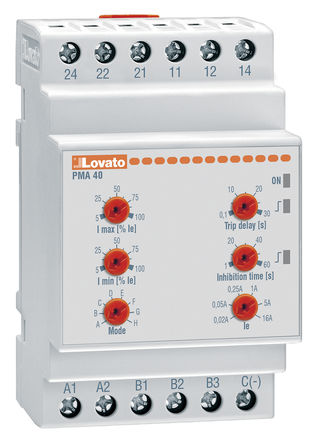 Lovato - PMA40240 - Lovato PMA40 ϵ 1  ؼ̵ PMA40240, ˫ , 24  240 V /ֱ		