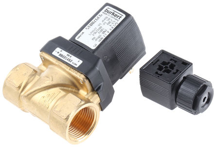 Burkert - 221621 - Burkert 221 ϵ 2˿ ͭ ŷ 221621, 10 bar, 3/4in˿, NC, 230 V 		