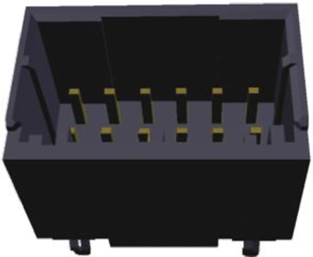 TE Connectivity - 1-1827875-6 - TE Connectivity Dynamic 1000 ϵ 12· 2.5mmھ ֱ PCB  1-1827875-6, Ӷ˽, 5A, ͨ		