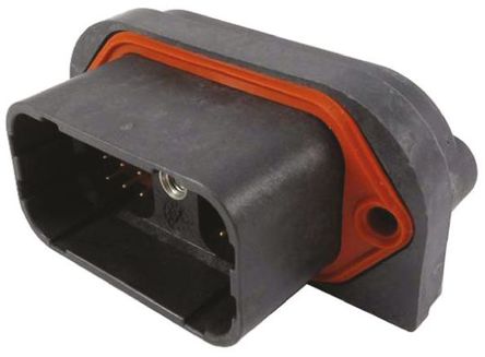 Deutsch - DRC23-24PA - Deutsch DRC ϵ 24· 2.54 mm, 4.42 mmھ (4) ֱ PCB  DRC23-24PA, Ӷ˽, 7.5A		