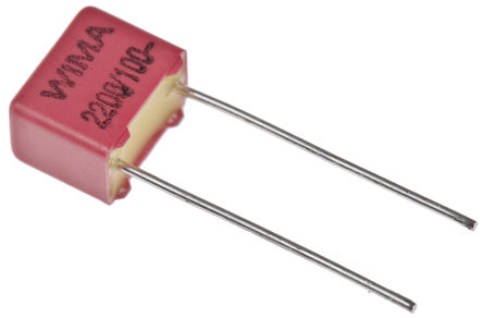 WIMA - FKP2/2200/100/5 - WIMA FKP2 ϵ 2.2nF ۱ϩ (PP) FKP2/2200/100/5, 5%, 100 V ֱ/63 V , ͨ		