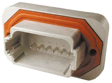 Deutsch - DT15-12P - Deutsch DT15 ϵ 12· 4.44mmھ (2) ֱ PCB  DT15-12P, Ӷ˽		