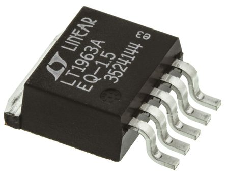 Linear Technology - LT1963AEQ-1.5#PBF - Linear Technology LT1963AEQ-1.5#PBF LDO ѹ, 1.5 V, 1.5A, 2.5  20 V, 5 D2PAKװ		