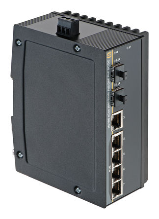 Harting - 24035052330 - Harting Ha-VIS eCon 3000 ϵ 5RJ45 ˿ 100m ǹ̫ 24035052330, DIN 찲װ, 10/100/1000Mbit/s		