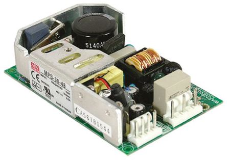Mean Well - MPS-30-27 - Mean Well 29.7W  ǶʽģʽԴSMPS MPS-30-27, 120  370 V dc, 88  264 V ac, 27V dc, 1.1A, 78%Ч		