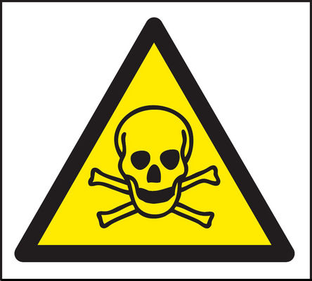 Signs & Labels - Y753444 - Signs & Labels Y753444 5װ ɫ/ɫ  ϩ Σվ־, 150 x 150mm		