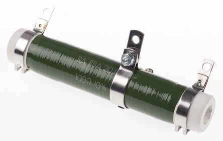Vishay - RA20117A100R0KB10 - Vishay RA20117 ϵ RA20117A100R0KB10 50W 100 10%  尲װ̶ֵ, ˿Ӷ, BO10װ		