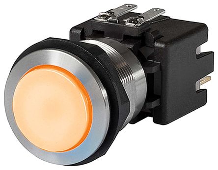 Schurter - 1241.7226.1127000 - Schurter 1241.7226.1127000 IP64ǰ IP00 ɫ  ˫- ɫLED 尲װ ť, 12 A		