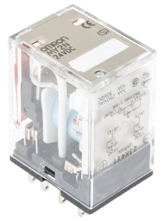 Omron - MY2N 24DC(S) - Omron MY2N 24DC(S) ˫˫ ʽ Ǳ̵, 10 A, 24V dc		