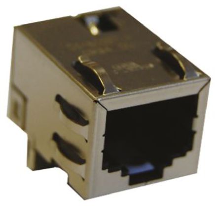 Bel-Stewart - SI-61007-F - Bel-Stewart MagJack ϵ 8P8C· ĸ RJ45 ģ黯 SI-61007-F, STP , ͨ, ͭɫо		
