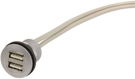 Harting - 09454521950 - Harting har-Port ϵ 2 ˿ ֱ USB2.0 USB  09454521950, 尲װ, 30 V, 1.5A		