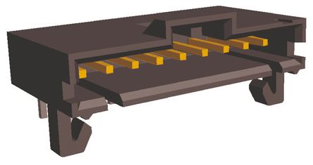 TE Connectivity - 5-103673-8 - TE Connectivity AMPMODU MTE ϵ 9· 2.54mmھ (1) ֱ PCB  5-103673-8, Ӷ˽, 3A, ͨ		