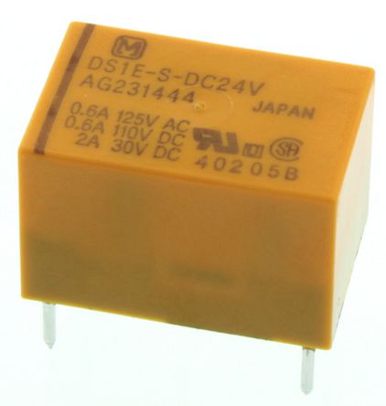 Panasonic - DS1E-S-DC24V - Panasonic DS1E-S-DC24V ˫ PCB װ Ǳ̵, 3 A, 24V dc		