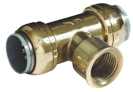 Sharkbite - SB03151515F-S - Sharkbite 90 ֧ͨ 15 x 15mm x 1/2 in BSP  ֧ͨ		