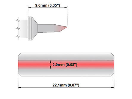 Thermaltronics - M7LB127 - Thermaltronics M ϵ, 9 mm Ƭ ͷ		
