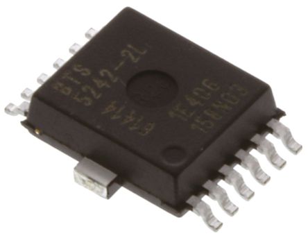 Infineon - BTS5242-2L - Infineon BTS5242-2L 4 ܵԴ, ߲࿪, 6A, 4.5  28V, 12 SOICװ		