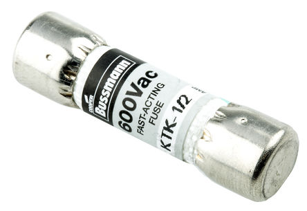 Cooper Bussmann - KTK-1/2 - Cooper Bussmann F۶ٶ 500mA ʽ۶ KTK-1/2, 10.3 x 38.1mm		