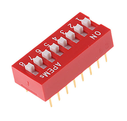 Apem - DS08V - Apem DS08V 8λ  ͨ DIP , , 50 mA@ 24 V ֱ		