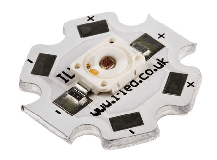 Intelligent LED Solutions - ILH-GD01-HYRE-SC201. - ILS Dragon1 PowerStar ϵ ɫ Բ LED  ILH-GD01-HYRE-SC201., 400 mW		