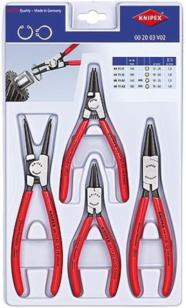 Knipex - 00 20 03 V02 - Knipex 4 ǯ׼ 00 20 03 V02, ںڽⲿڻɻװϵĿڻɻǯڽڲڻɻװеĿڻɻǯ		