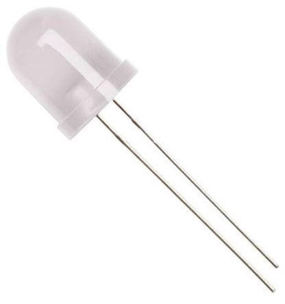 Kingbright - L-816BSRC-B - Kingbright Blinking ϵ ɫ (640 nm )  LED L-816BSRC-B, 5 V, 800 mcd, 40ӽ 10 mm ͨ		