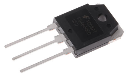 Fairchild Semiconductor - FGA60N60UFDTU - Fairchild Semiconductor FGA60N60UFDTU N IGBT, 120 A, Vce=600 V, 3 TO-3Pװ		