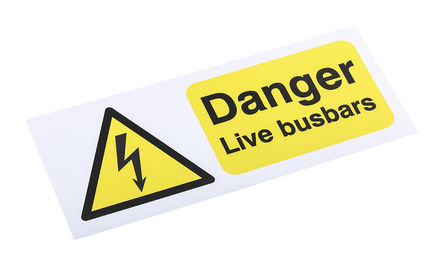 Signs & Labels - HA13919R - Signs & Labels HA13919R ɫ/ɫ Ӣ  PP Σվ־ “Σմĸ“, 250 x 100mm		