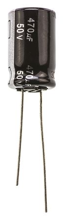 Panasonic - EEUEB1H471 - Panasonic EB(A) ϵ 50 V ֱ 470F ͨ  EEUEB1H471, 20%ݲ, +105C		