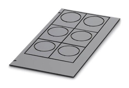 Phoenix Contact - 0822327 - Phoenix Contact 0822327 6װ ɫ հײɽǩ, 50mm, 38mm		