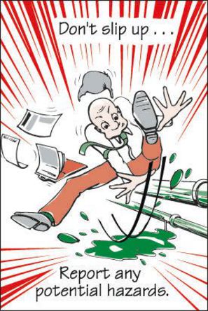 Signs & Labels - STP11 - Signs & Labels STP11 Ӣ  "һ㰲ȫ" ȫͼ, 400 x 600mm		