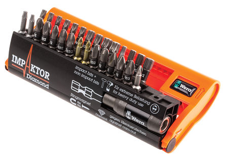 Wera - 5057690001 - Wera 31װ 1/4 in ͷ 5057690001, ǵͷ		