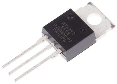 WeEn Semiconductors Co., Ltd - BTA212-600B,127 - NXP BTA212-600B,127 ˫ɿع迪Ԫ, 12A, 600Vֵ, 50mA 1.5V, 3 TO-220ABװ		