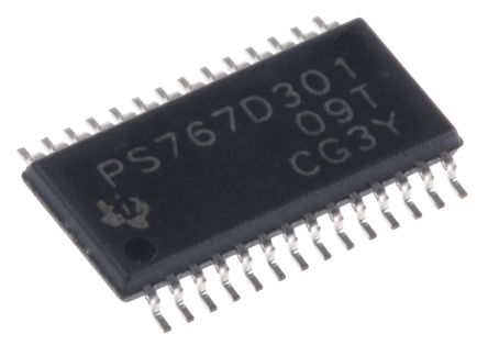 Texas Instruments - TPS767D301PWP - Texas Instruments TPS767D301PWP ˫ LDO ѹ, ɵ/̶, 1.5  5.5 V, 1A, 2%ȷ, 2.7  10 V, 5.07W		