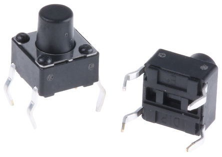 Apem - DTS63KV - Apem ɫ ťʽ  DTS63KV, , 50 mA @ 12 V ֱ 3.5mm		