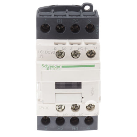 Schneider Electric - LC1D098JD - Schneider Electric Tesys D LC1D ϵ Ӵ LC1D098JD, 2 /2 գ/գ, 20 A, 12 V ֱȦ		
