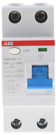 ABB - 2CSF202001R3630 - ABB F200 ϵ 2 AC ʣ· 2CSF202001R3630, 63A, 300mAբ		