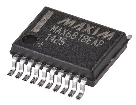 Maxim - MAX6818EAP+ - Maxim MAX6818EAP+ 8ͨ CMOS ·, 2.7 VСԴ, 5.5 VԴ, 20 SSOPװ		