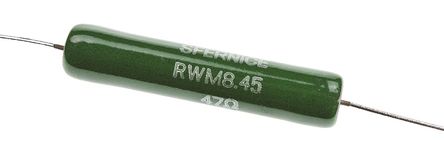 Vishay - RWM084547R0JB25E1 - Vishay RWM 8x45 ϵ 11W 47  Ƶ RWM084547R0JB25E1, 5%, +75ppm/C		