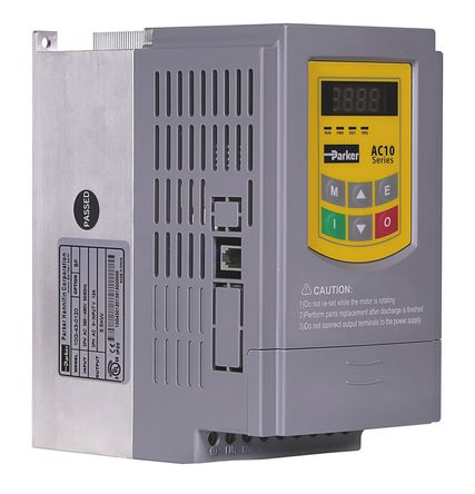 Parker - 10G-42-0065-BF - Parker AC10 ϵ IP20 2.2 kW Ƶ 10G-42-0065-BF, 0.5  650Hz, 9.6 A, 400 V		